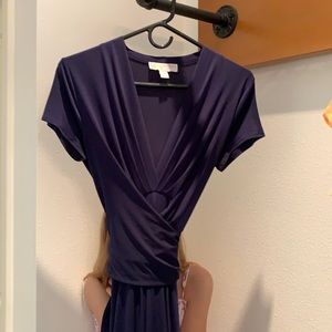 Maxi wrap around dress